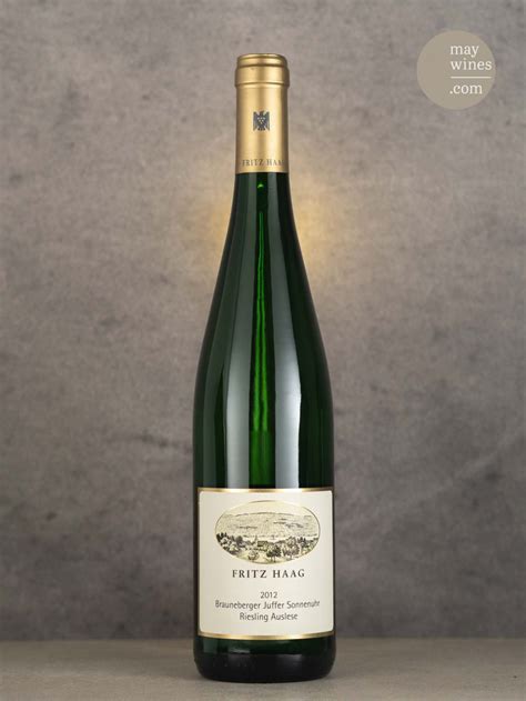 Brauneberger Juffer Sonnenuhr Riesling Auslese Goldkapsel Fritz