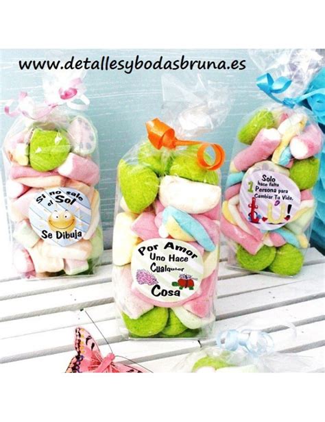 Bolsa De Chuches Mensajes Bolsas Golosinas Frases Boda Comuni N