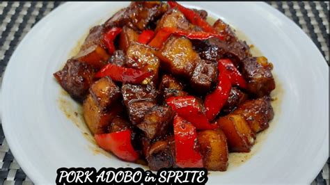 Pork Adobo In Sprite Simple Filipino Dish Youtube