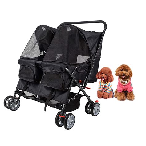 Dporticus 3 Wheel Pet Stroller For Dog And Cat Australia Ubuy