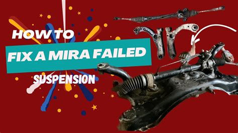 How To Fix A Mira Suspension With This Simple Tips Daihatsu Mira