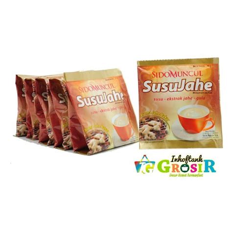 Jual Susu Jahe Sidomuncul Rcg Sachet Shopee Indonesia