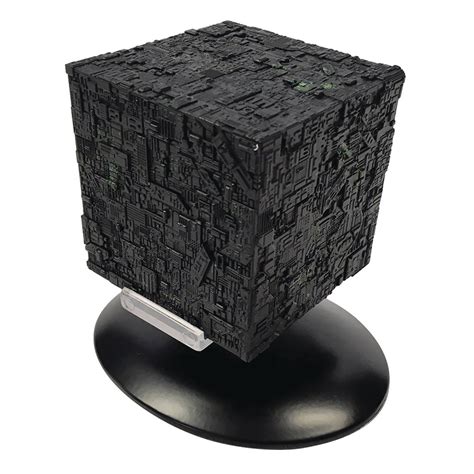 Star Trek Starships Collection Borg Cube Ship with Collector Magazine