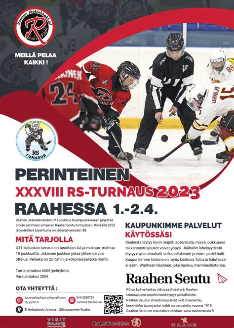 RS TURNAUS 2023 U11 AA Raahen Jääkiekkoklubi 12 GameResultsOnline