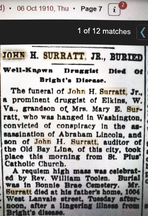 John Harrison Surratt Iii Find A Grave Memorial