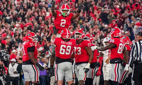 Georgia football jumps Ohio State for No. 1 spot in…