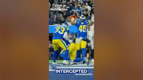 Ernest Jones One Handed Interception In The End Zone 😮‍💨 Shorts Youtube