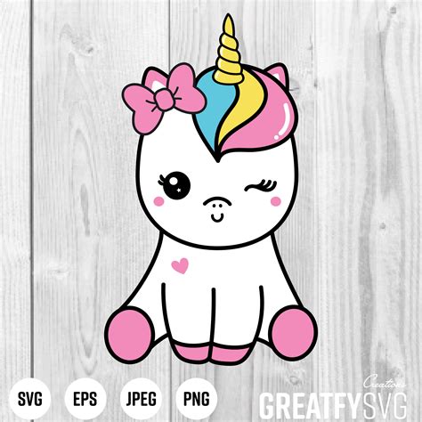 Unicorn Clipart. Unicorn Svg. Unicorn Baby Shirt. Unicorn - Etsy