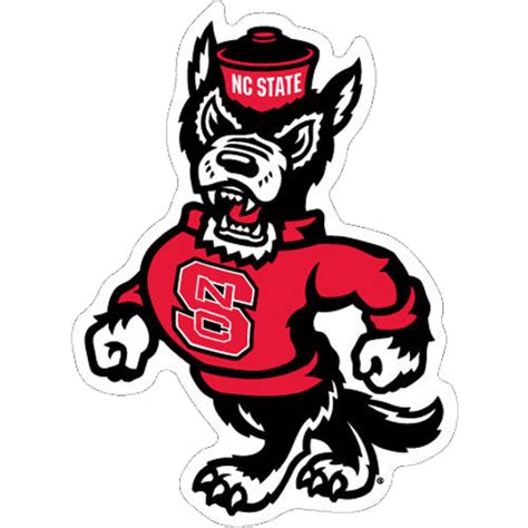 Nc State Wolfpack Strutting Wolf Vinyl Decal