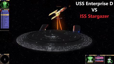 USS Enterprise D VS ISS Stargazer Mirror Universe Star Trek Bridge