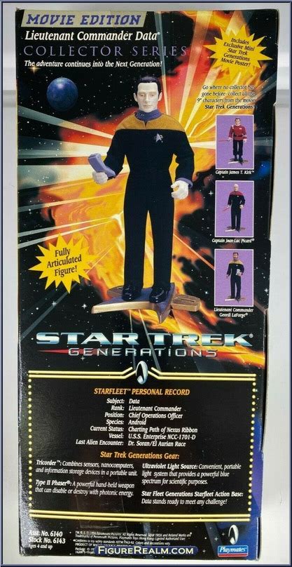 Lieutenant Commander Data Generations Star Trek Collectors Series