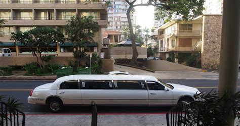 Splash Of Yellow Surprise Limousine Ride In Waikiki