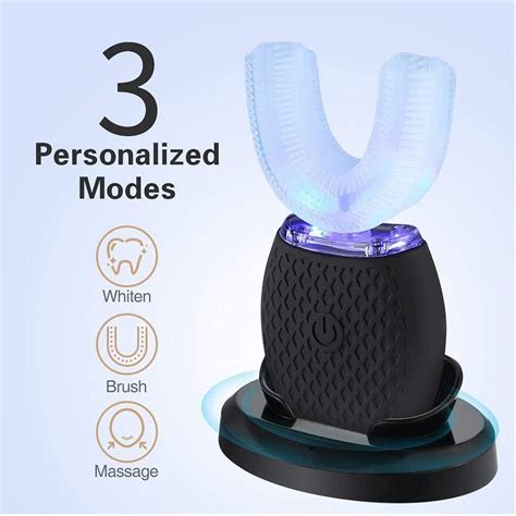 Buy Upgrade Ultrasonic Automatic Toothbrush Dgree U Shape