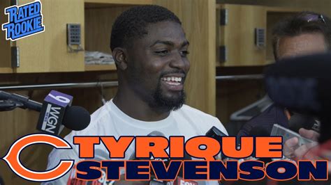 Bears Rookie Tyrique Stevenson Postgame Interview After Interception In Preseason Game Vs Bills