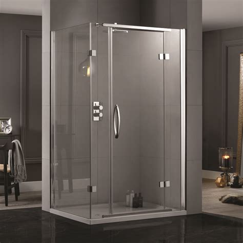 Aquadart 1000x900mm 2 Sided Inline Shower Enclosure Best Prices