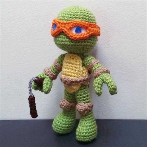 Free Crochet Pattern Teenage Mutant Ninja Turtles Artofit