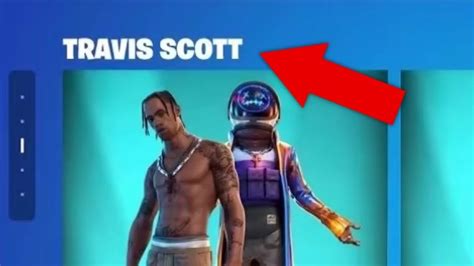 CONFIRMADO EPIC GAMES CAMBIA DE SECCIÓN TRAVIS SCOTT Y A CUALQUIER SKIN