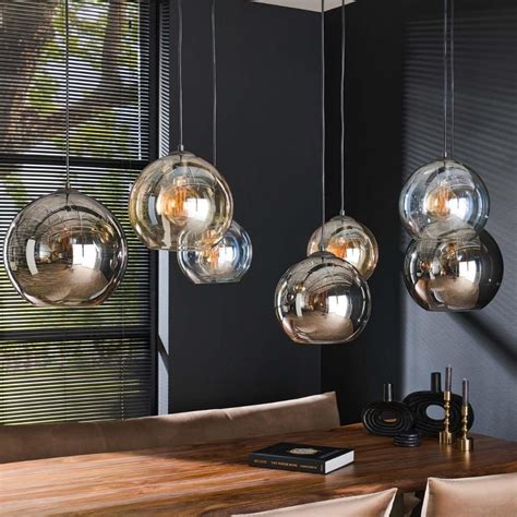 Famlights Pendelleuchte Pam Orlando In Altsilber Und Transparent E27