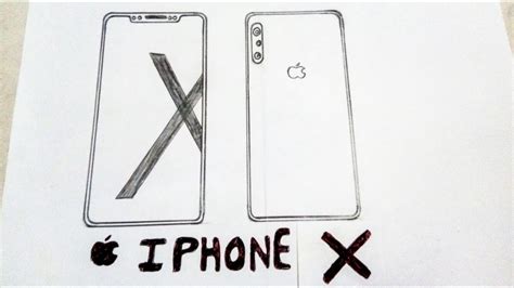 Como Desenhar Iphone X How To Draw Iphone X Youtube