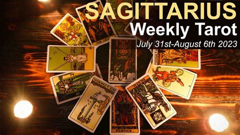 SAGITTARIUS WEEKLY TAROT READING A BIG STEP FORWARD SAGITTARIUS July