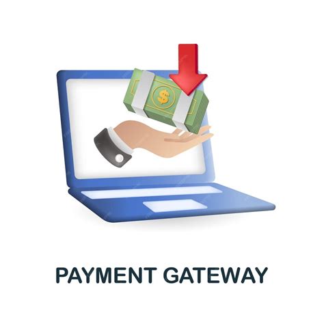 Premium Vector Payment Gateway Icon 3d Illustration From Fintech