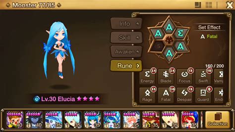 Summoners War Sky Arena Water Fairy Runes Youtube