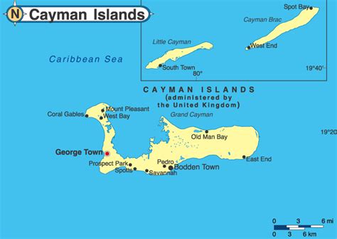 Cayman Islands Map