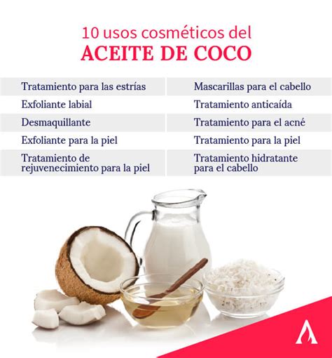 10 usos cosméticos del aceite de coco Aprende Institute