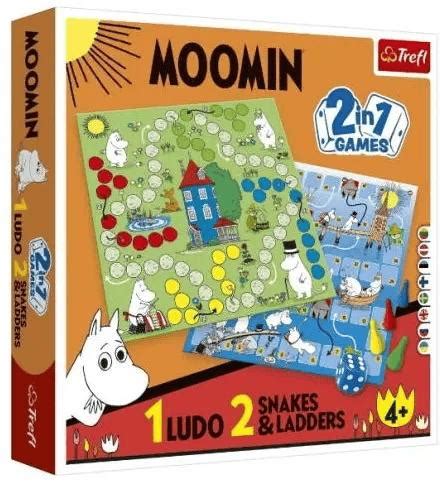 Купить Настольная игра Лудо + Змии и Драбини 2 в 1: Муми-троли (trfl136 ...