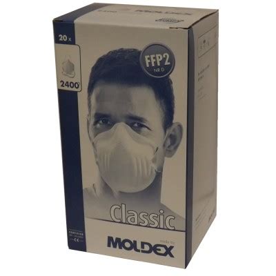 Mascarilla Respiratoria Desechable 2400 FFP2 Moldex