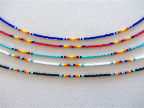 Seed Bead Choker Choker Necklace Bohemian Necklace Boho Etsy Beaded