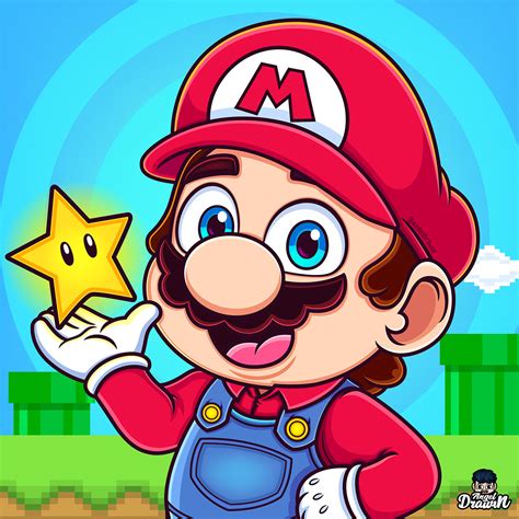 Super Mario Bros Movie Illustration Cartoon on Behance