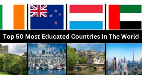 Top 50 Most Educated Countries In The World 2024 Youtube