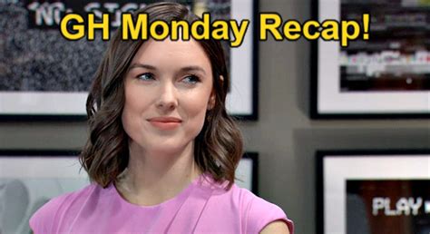 General Hospital Monday May Recap Willow Confesses Jason Secret To