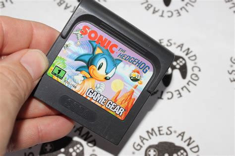 Sega Game Gear Sonic The Hedgehog