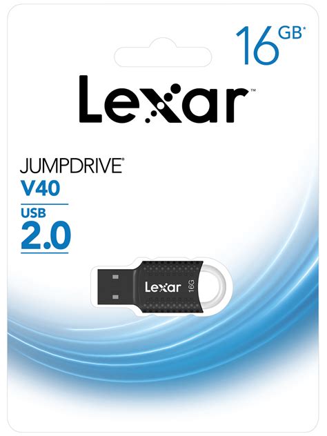 Lexar JumpDrive V40 USB Flash Drive Incredible Connection