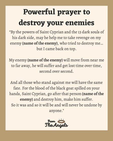 7 Powerful Prayers To Destroy Your Enemies In 24 Hours