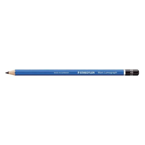 Staedtler Bleistift Mars Lumograph 4B Blau 3 49