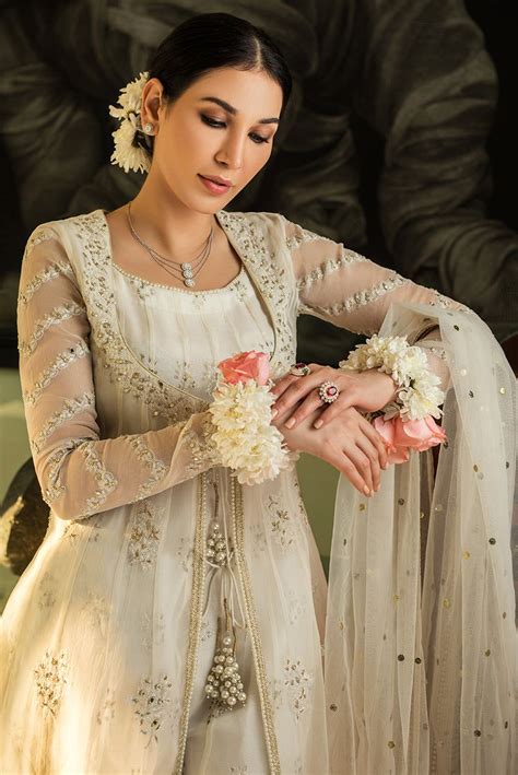 Anarkali Pishwas Nikkah Dress Bridal Pakistani BS781 In 2023 Bridal