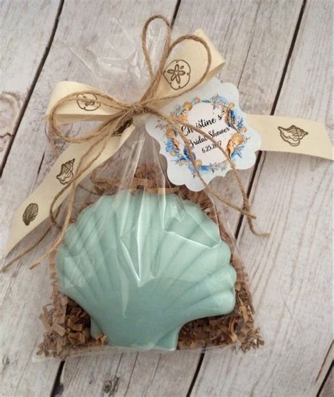 Beach Ocean Theme Sea Shell Ocean Soap Birthday Wedding Or Bridal Shower Favor Beach