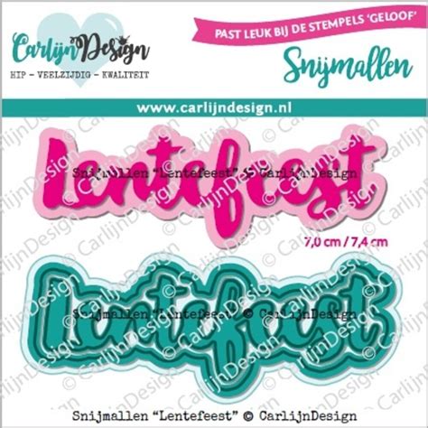 Snijmallen Lentefeest Cdsn Craftlines B V