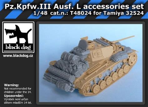 Pz Kpfw Iii Ausf L Accessories Set Hanke Modellbau