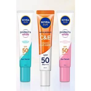 Jual Nivea Sun Protect White Face Protection Serum Spf Pa