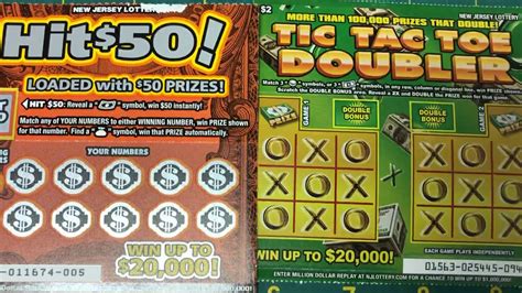 New Jersey Lottery ( Scratch - Off ) - 5/19/20 - YouTube