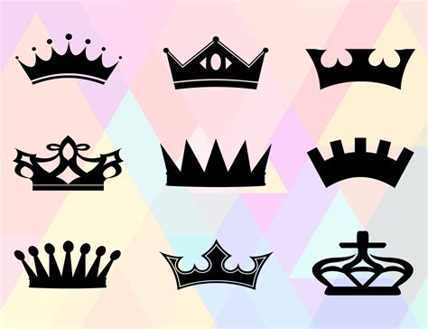 Free 125 Crown Svg For Cricut SVG PNG EPS DXF File