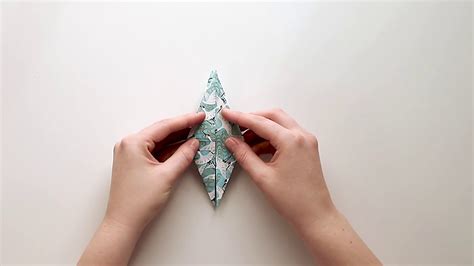 Origami Kranich Falten Tutorial Faltanleitung YouTube