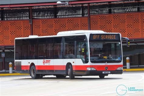 Off Service SMRT Buses Mercedes Benz Citaro SMB161D Land