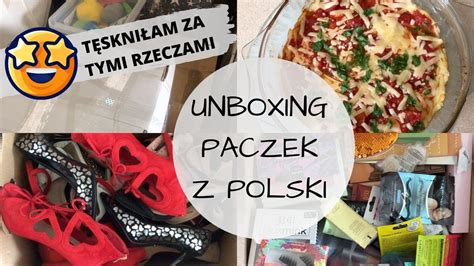 Przyjecha Y Moje Paczki Z Polski Vlog Youtube