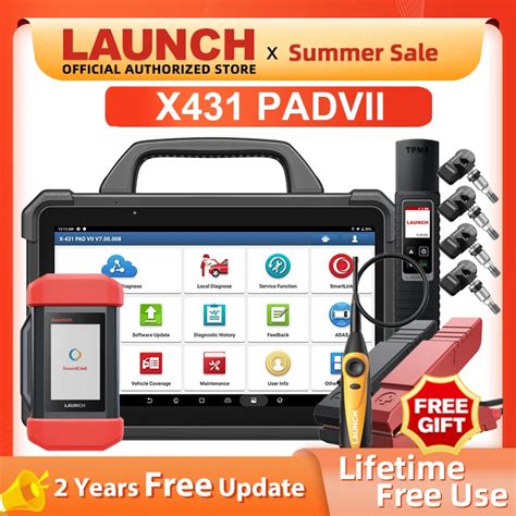 Launch X Pad Padvii Pad Vii Obd Scanner Car Intelligent