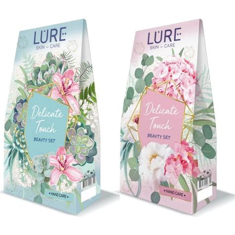 Подарочный набор LURE Delicate Touch (крем для рук увлажняющий + крем ...